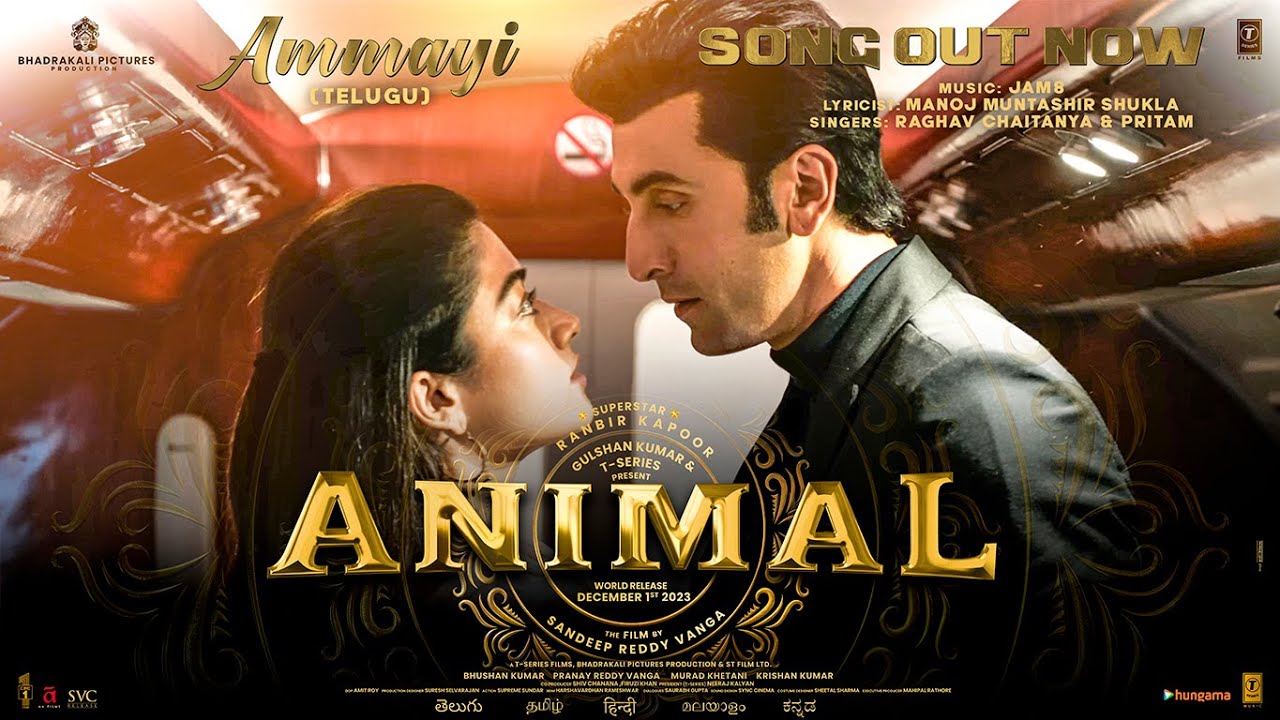 Ammayi Song lyrics - Animal - 2023
